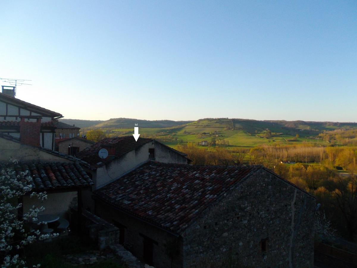 Maison Atypique A Cordes-Sur-Ciel 2 Chambres Exteriér fotografie